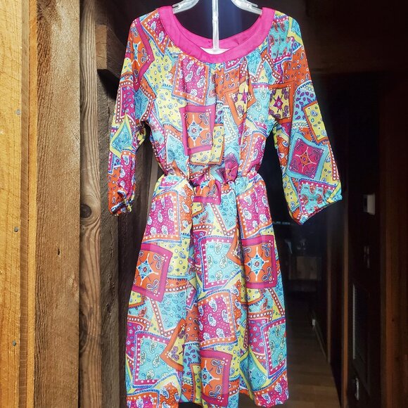 Girls J. Khaki dress - Picture 1 of 7